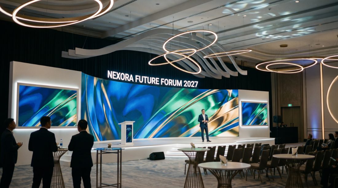 Corporate stage & screen