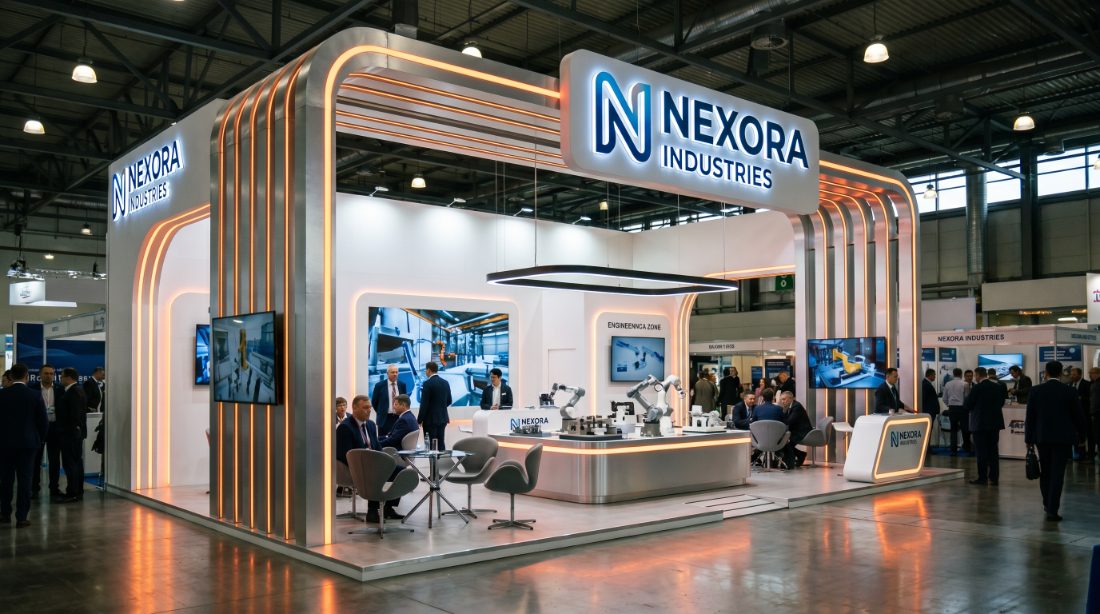 Corporate exhibition stand